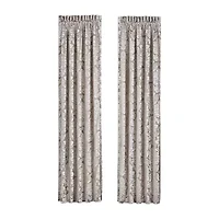 Queen Street Blair Rod Pocket Light-Filtering Set of 2 Curtain Panel