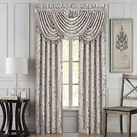 Queen Street Blair Rod Pocket Light-Filtering Set of 2 Curtain Panel