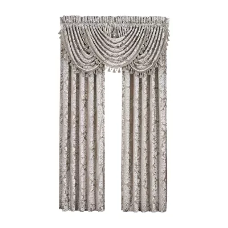 Queen Street Blair Rod Pocket Light-Filtering Set of 2 Curtain Panel