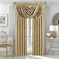 Queen Street Neopolitano Rod Pocket Light-Filtering Set of 2 Curtain Panel