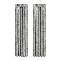 Queen Street Garrison Rod Pocket Light-Filtering Set of 2 Curtain Panel