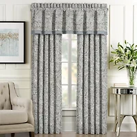 Queen Street Garrison Rod Pocket Light-Filtering Set of 2 Curtain Panel