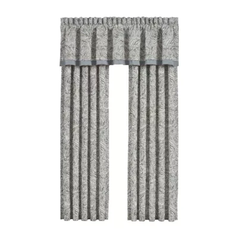 Queen Street Garrison Rod Pocket Light-Filtering Set of 2 Curtain Panel