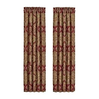 Queen Street Matilda Rod Pocket Light-Filtering Set of 2 Curtain Panel