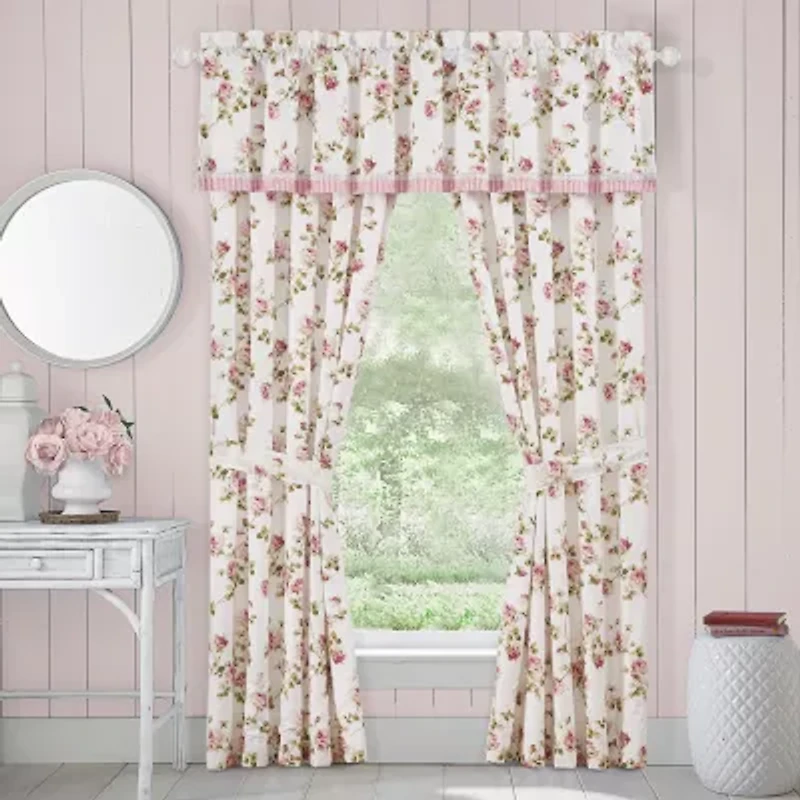 Royal Court Rosemary Rod Pocket Tailored Valance