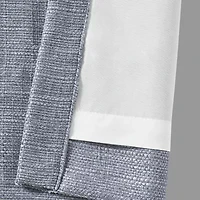 Queen Street Augusta Rod Pocket Light-Filtering Set of 2 Curtain Panel
