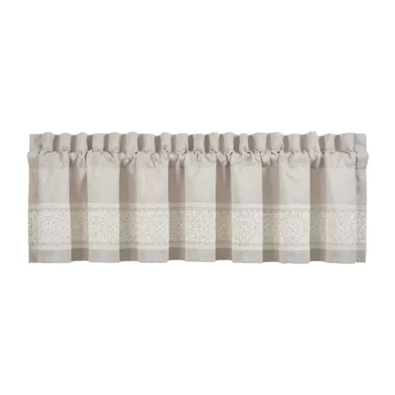 Queen Street Leanna Rod Pocket Tailored Valance