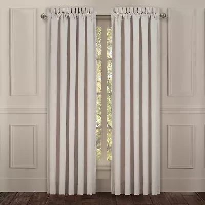 Queen Street Leanna Rod Pocket Embroidered Light-Filtering Set of 2 Curtain Panel