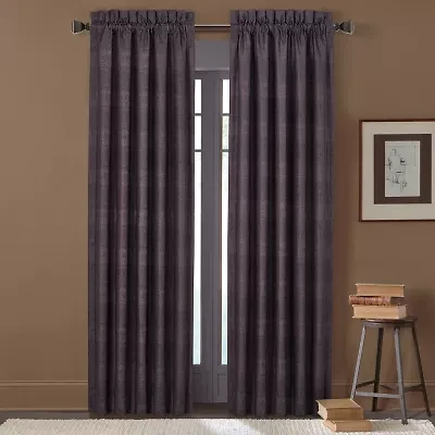 Queen Street Medina Rod Pocket Light-Filtering Set of 2 Curtain Panel