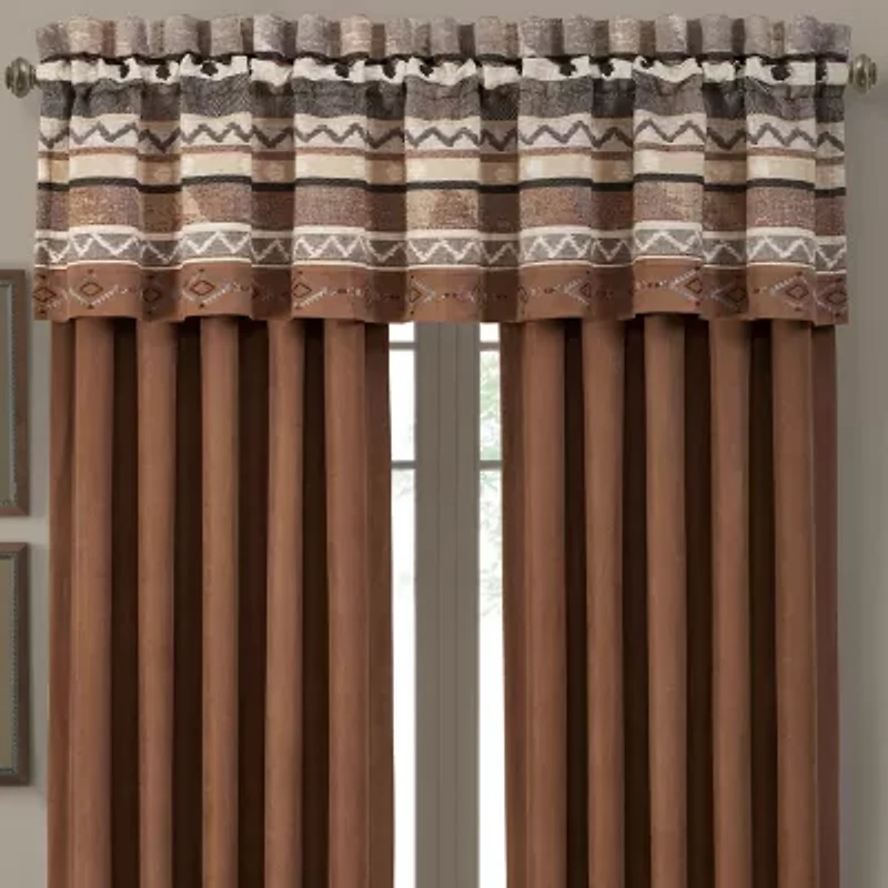 Queen Street Tatum Rod Pocket Valance