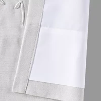Queen Street Cherie Rod Pocket Light-Filtering Set of 2 Curtain Panel