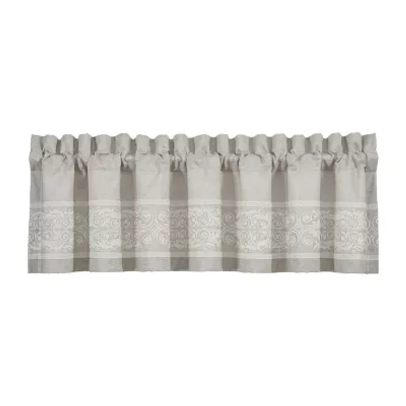Five Queens Court Maryanne Rod Pocket Tailored Valance