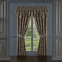 Five Queens Court Bristol Rod Pocket Light-Filtering Set of 2 Curtain Panel