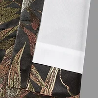 Queen Street Martina Rod Pocket Light-Filtering Set of 2 Curtain Panel