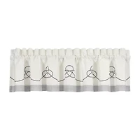 Queen Street Simona Rod Pocket Tailored Valance