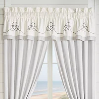 Queen Street Simona Rod Pocket Tailored Valance