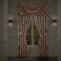 Queen Street Georgia Rod Pocket Light-Filtering Set of 2 Curtain Panel