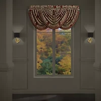 Queen Street Georgia Rod Pocket Waterfall Valance