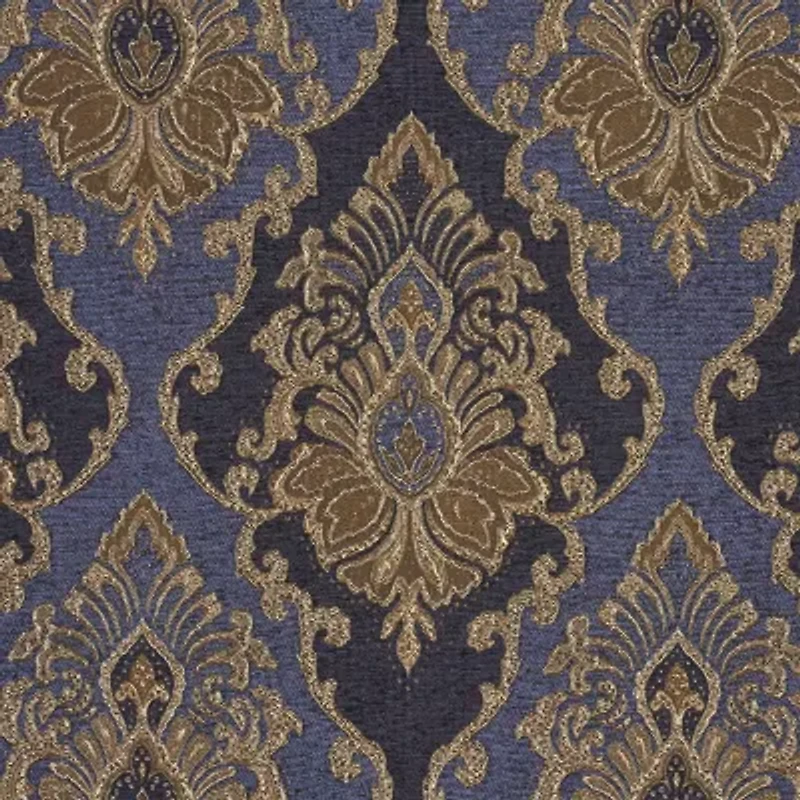 Five Queens Court Woodstock Rod Pocket Energy Saving Light-Filtering Set of 2 Curtain Panel