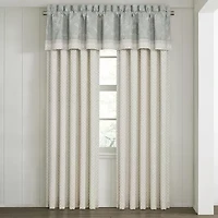 Queen Street Gabrielle Rod Pocket Energy Saving Light-Filtering Set of 2 Curtain Panel