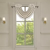 Queen Street Taylor Window Rod Pocket Waterfall Valance