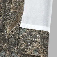 Queen Street Dayton Rod Pocket Light-Filtering Set of 2 Curtain Panel