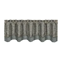 Queen Street Dayton Rod Pocket Scallop Valance
