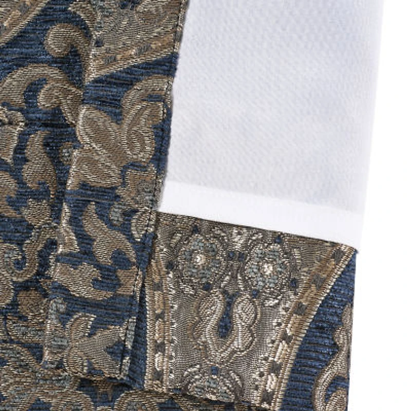 Queen Street Bayonne Rod Pocket Light-Filtering Set of 2 Curtain Panel