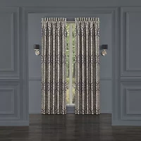 Queen Street Bayonne Rod Pocket Light-Filtering Set of 2 Curtain Panel