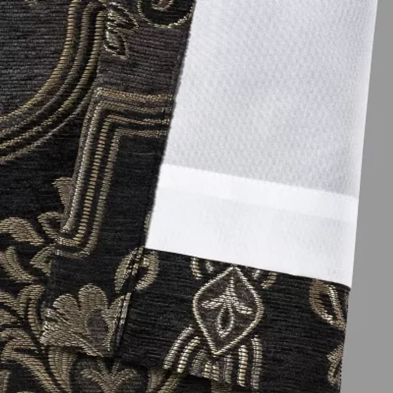 Queen Street Willow Rod Pocket Light-Filtering Set of 2 Curtain Panel