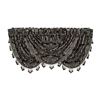 Queen Street Willow Rod Pocket Waterfall Valance