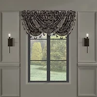 Queen Street Willow Rod Pocket Waterfall Valance