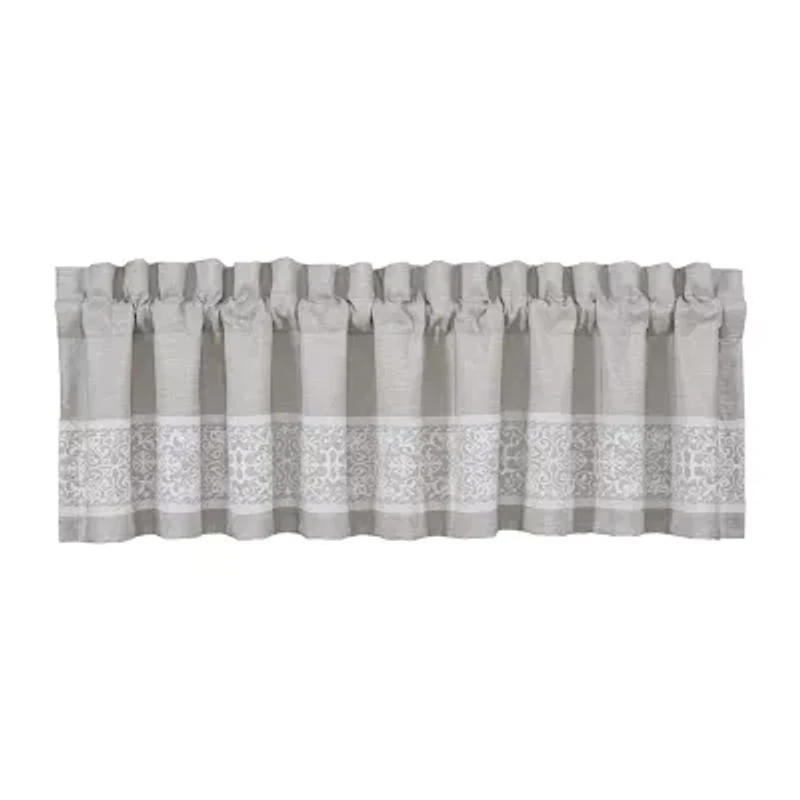 Queen Street Annie Rod Pocket Tailored Valance