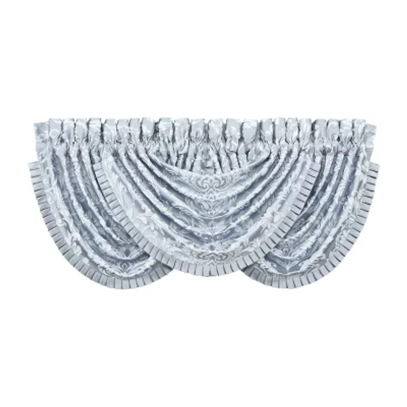 Queen Street Madeline Rod Pocket Waterfall Valance