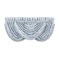 Queen Street Madeline Rod Pocket Waterfall Valance
