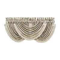 Queen Street Jillian Rod Pocket Waterfall Valance