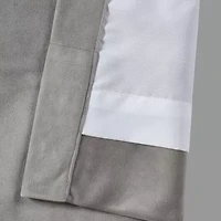 Queen Street Belford Rod Pocket Light-Filtering Set of 2 Curtain Panel