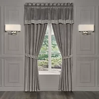 Queen Street Belford Rod Pocket Light-Filtering Set of 2 Curtain Panel