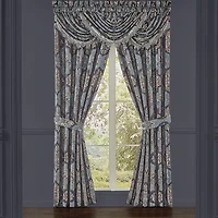 Queen Street Manila Rod Pocket Light-Filtering Set of 2 Curtain Panel