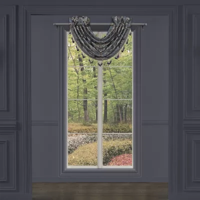 Queen Street Manila Rod Pocket Waterfall Valance