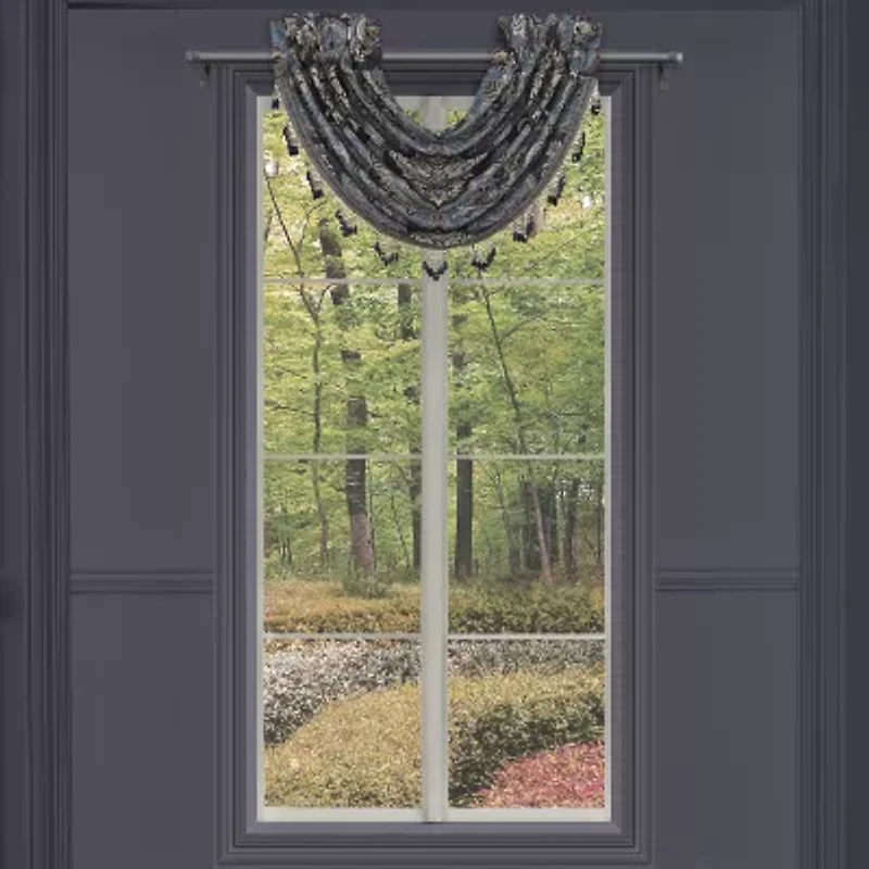 Queen Street Manila Rod Pocket Waterfall Valance