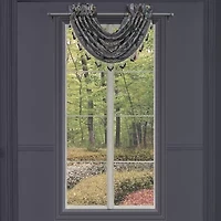 Queen Street Manila Rod Pocket Waterfall Valance