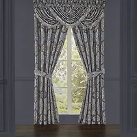 Queen Street Manila Rod Pocket Waterfall Valance