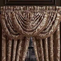 Queen Street Seymour Rod Pocket Waterfall Valance