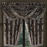 Queen Street Sayreville Rod Pocket Waterfall Valance