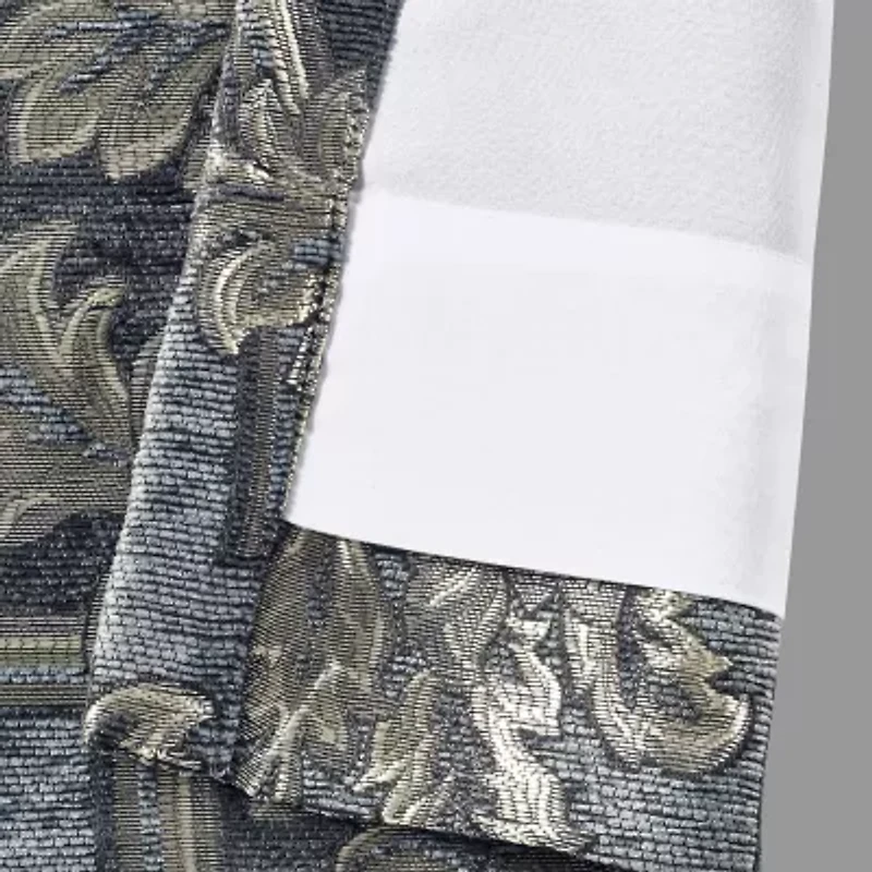 Queen Street Woodmere Rod Pocket Light-Filtering Set of 2 Curtain Panel