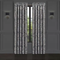 Queen Street Woodmere Rod Pocket Light-Filtering Set of 2 Curtain Panel