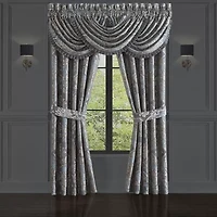 Queen Street Woodmere Rod Pocket Light-Filtering Set of 2 Curtain Panel