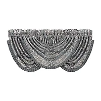 Queen Street Woodmere Rod Pocket Waterfall Valance