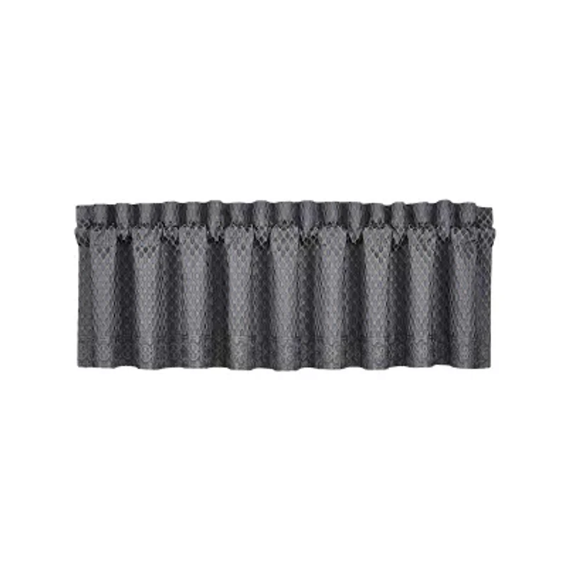 Five Queens Court Leah Rod Pocket Tailored Valance